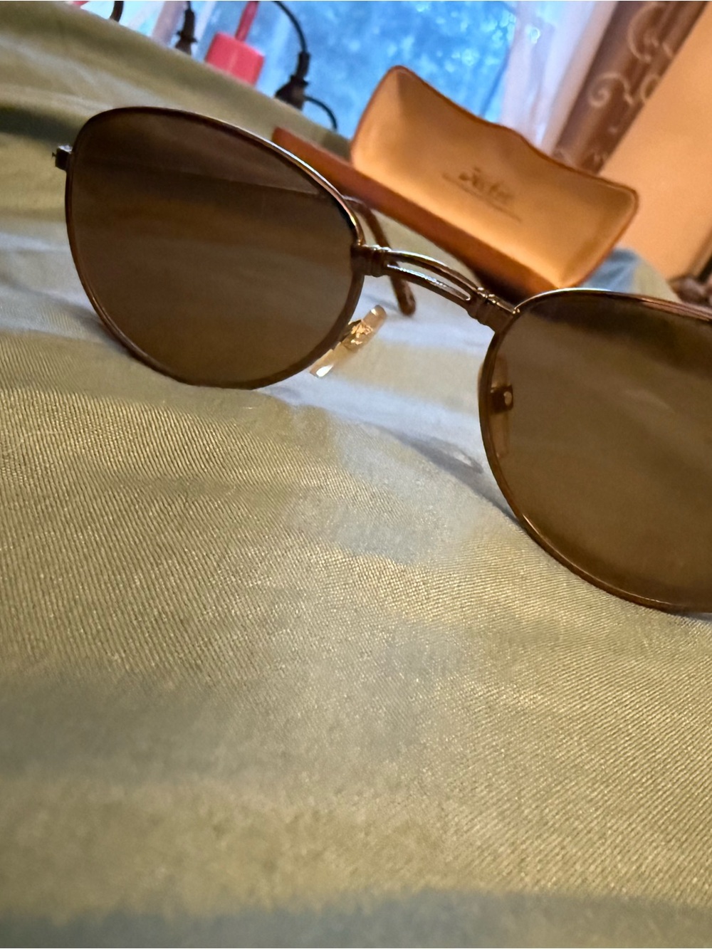 Hobie Metal Frame Sunglasses - Brown Lenses